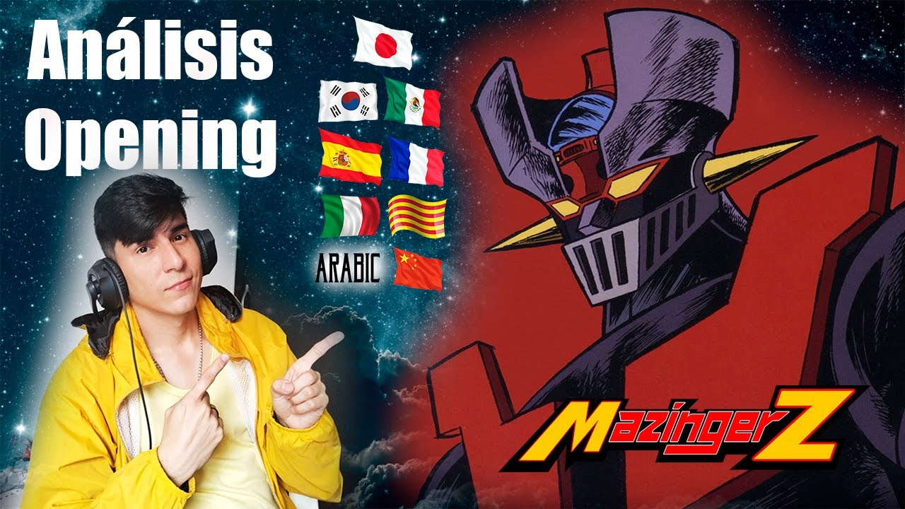 Reaction Opening Mazinger Z in 12 versions