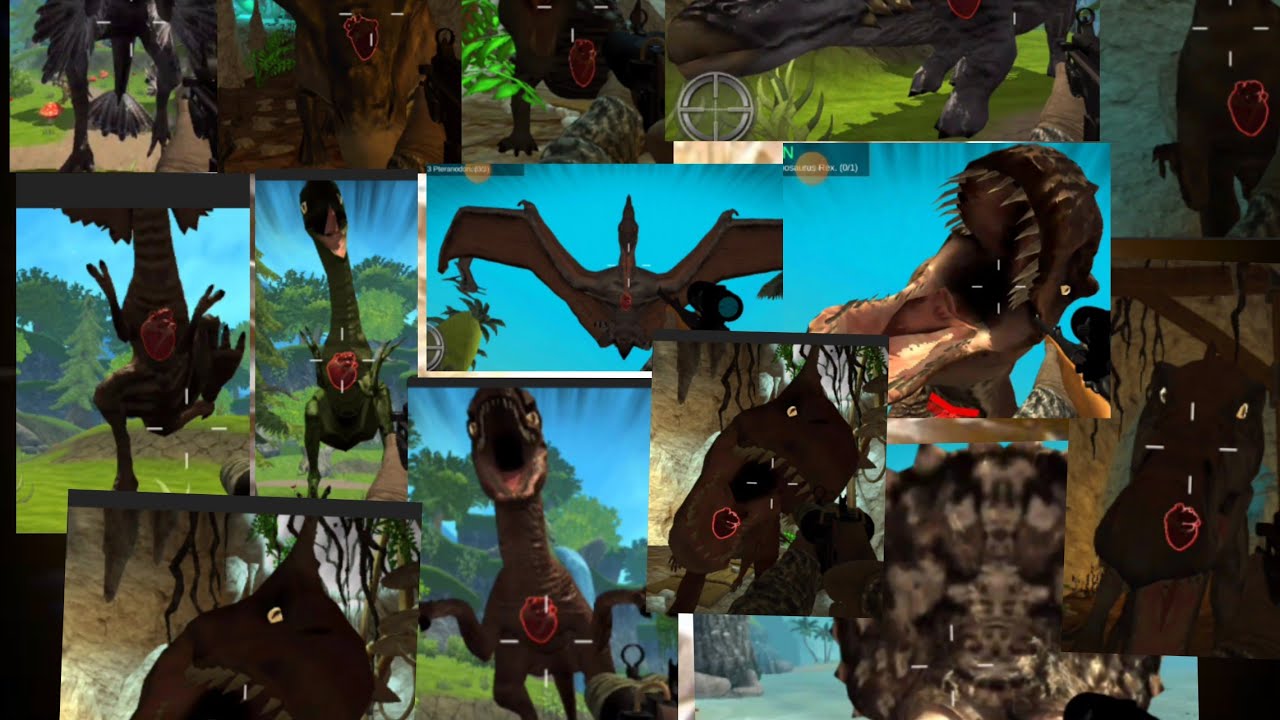 Todos los ataques de Dino hunter king