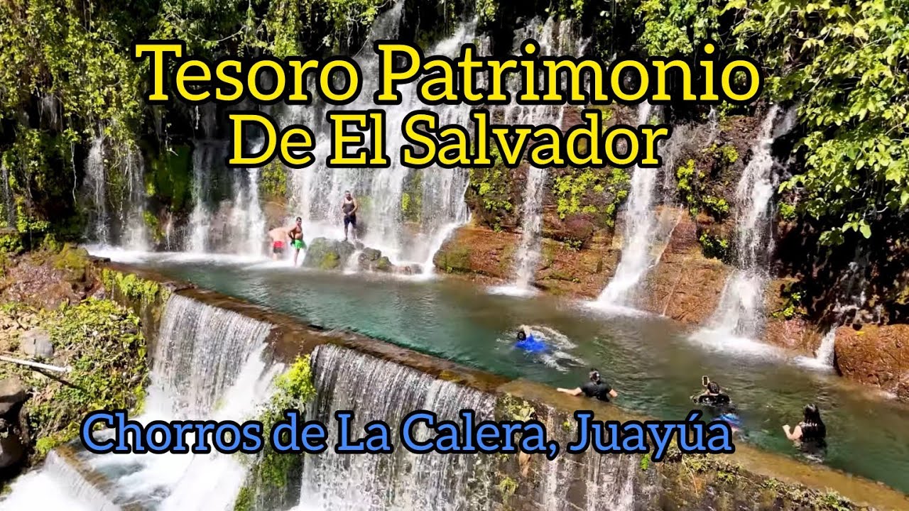 Un Tesoro de EL SALVADOR, Debería Ser Patrimonio Nacional, Los Chorros de La Calera en Juayúa.