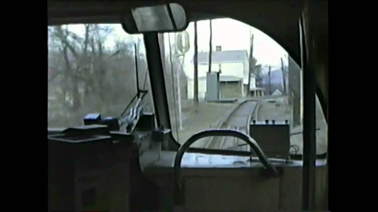Pittsburgh PCC Streetcar Ride Castle Shannon To South Hills Junction