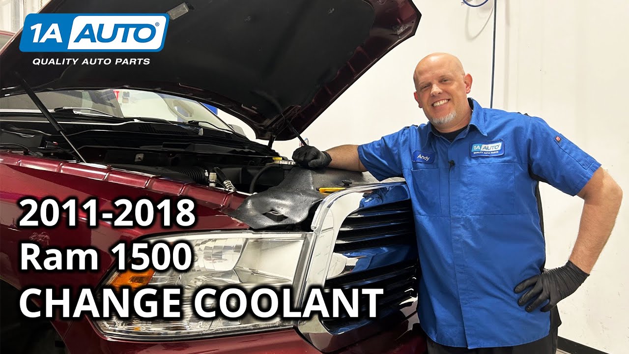 How to Change Coolant 2011-2018 Ram 1500
