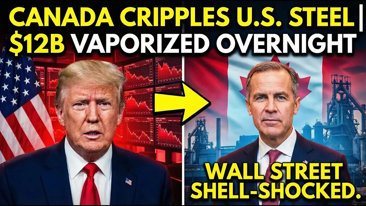 Canada Cripples U.S Steel | $12B VAPORIZED Overnight, Wall Street SHELL SHOCKED!