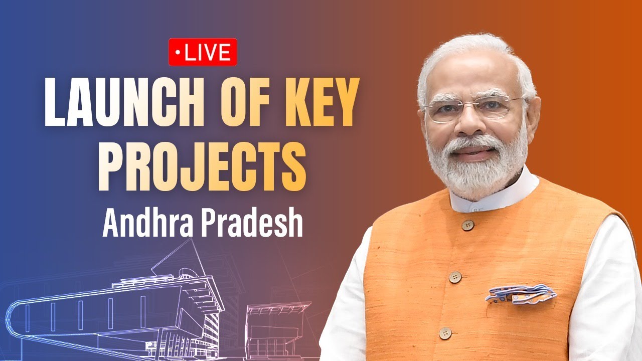 LIVE: PM Modi lays foundation stone, inaugurates development works in Visakhapatnam, Andhra Pradesh