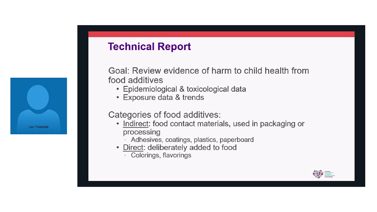 FPF Webinar: Food additives and child health