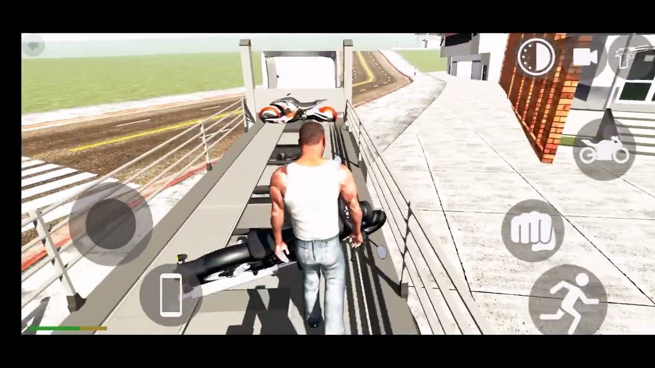 Indian bike driving 3D bike delivery job 👷‍♂️ #gamingshortsvideo #viralvideos #indianbikedriving3d 