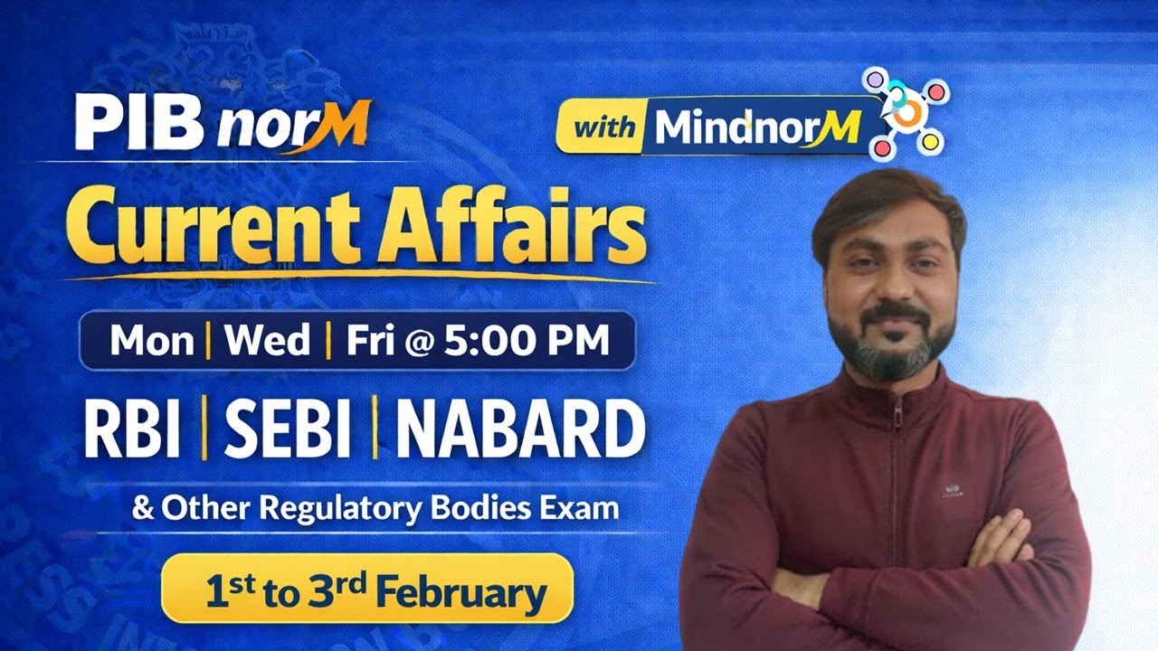 PIB Current Affairs | PIB Manish Sir | PIB for RBI, NABARD, SEBI Grade A | RBI Grade B Preparation