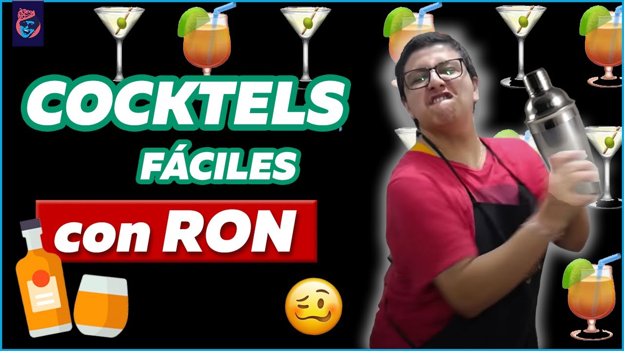 COCKTELES FÁCILES CON RON  - ARIANA BOLO ARCE