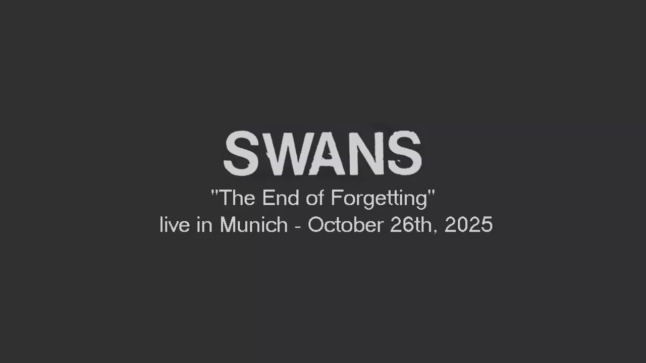 SWANS - Live in Munich, Germany - October 26th, 2025 - AUDIO ONLY