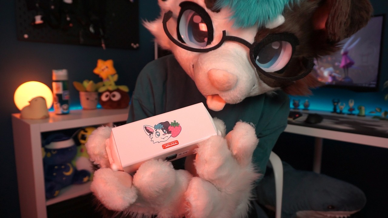 [Furry ASMR] Rubbing your ears whilst you lay on my lap