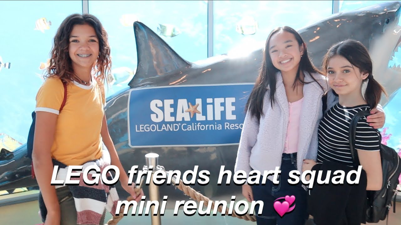 VIP TOUR AT SEA LIFE WITH LEGO FRIENDS HEART SQUAD FT. SOPHIE MICHELLE & RYKEL | Nicole Laeno