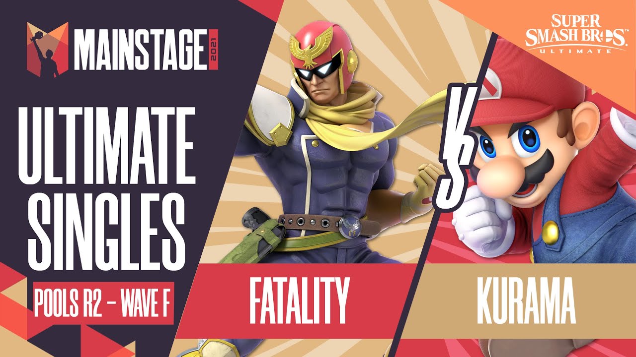 Fatality vs Kurama - SSBU Singles: Pools R2 Wave F - Mainstage 2021 | Cpt Falcon vs Mario