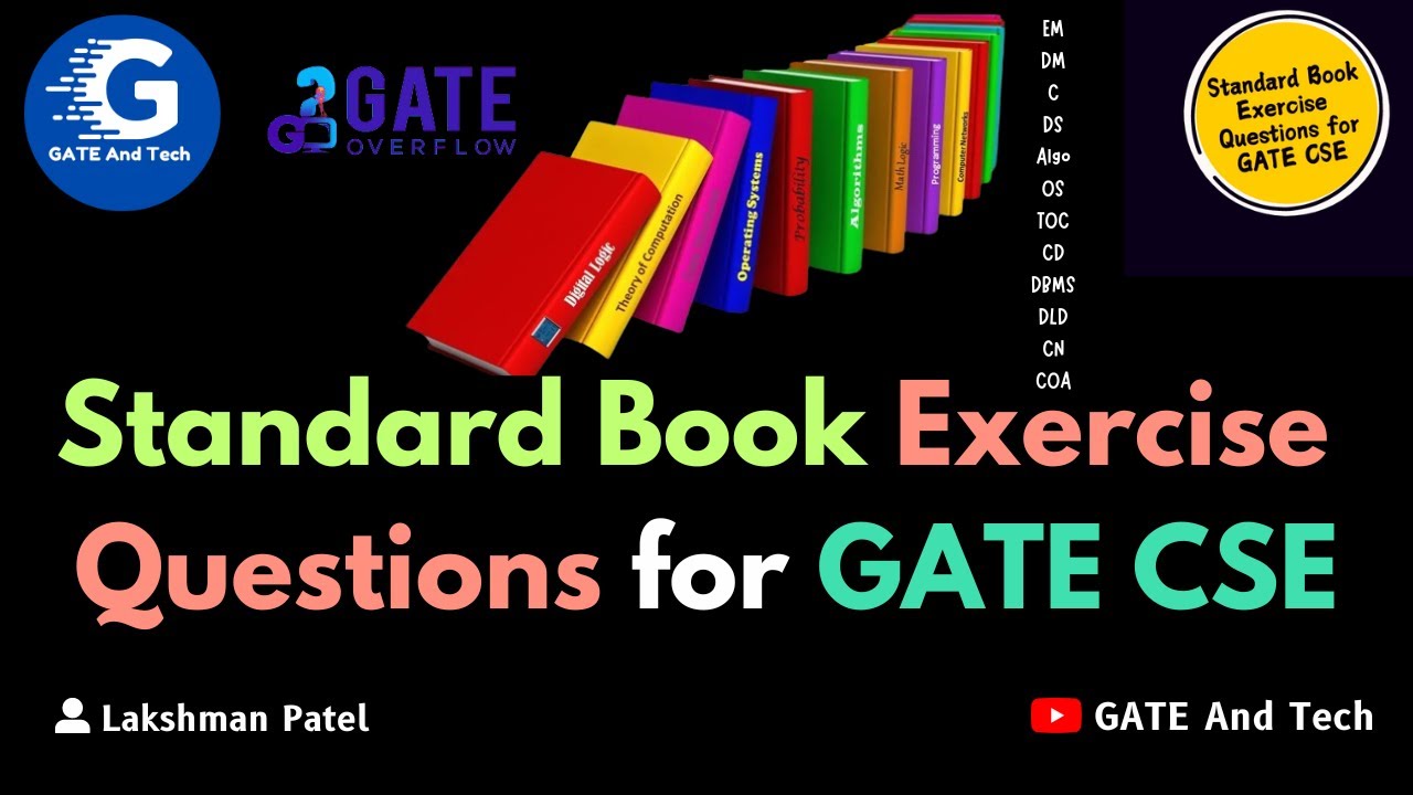 📚 Standard Book Exercise Questions for Computer Science 📚 | GATE Overflow