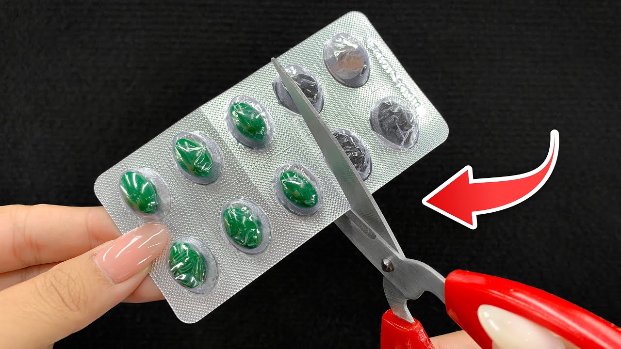 Empty Pill Packs are TREASURES ! 4 Genius Ways to Reuse Them