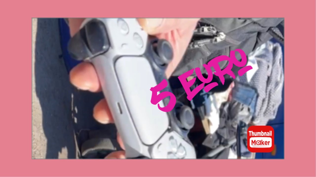 Flohmarkt Live, sch&ouml;ne Retro Dinge gefunden aber auch was von der PS 5 war dabei