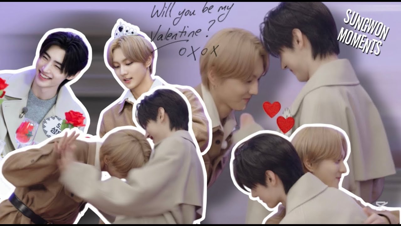 sungwon moments that will make you feel lonely on valentine’s day 2 | sunghoon / jungwon | enhypen
