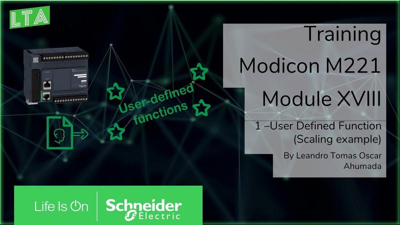 Training - M221 - M18.1 User Defined Functions
