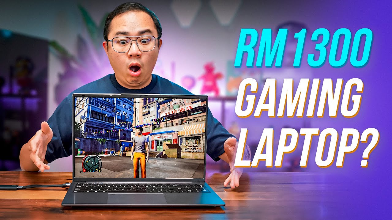 This RM1300 Chinese Laptop Can Actually Game?