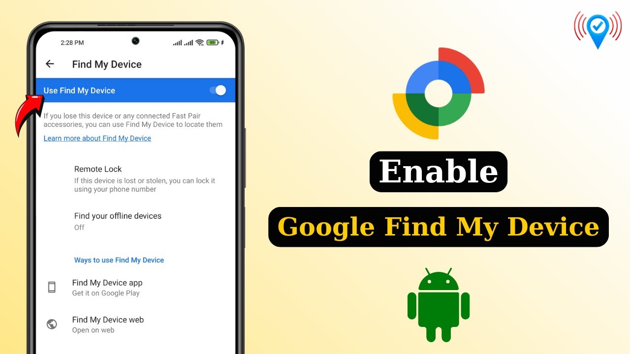 How To Enable Google Find My Device on Android (Easy Set Up)