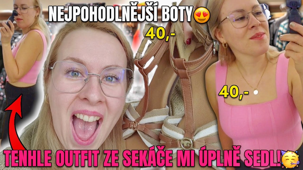 NEJLEPŠÍ SEKÁČE V HRADIŠTI🔝MŮJ VYSNĚNÝ OUTFIT A NEJPOHODLNĚJŠÍ BOTKY☺️TEXTILE HOUSE A RAKOUSKÝ SEKÁČ