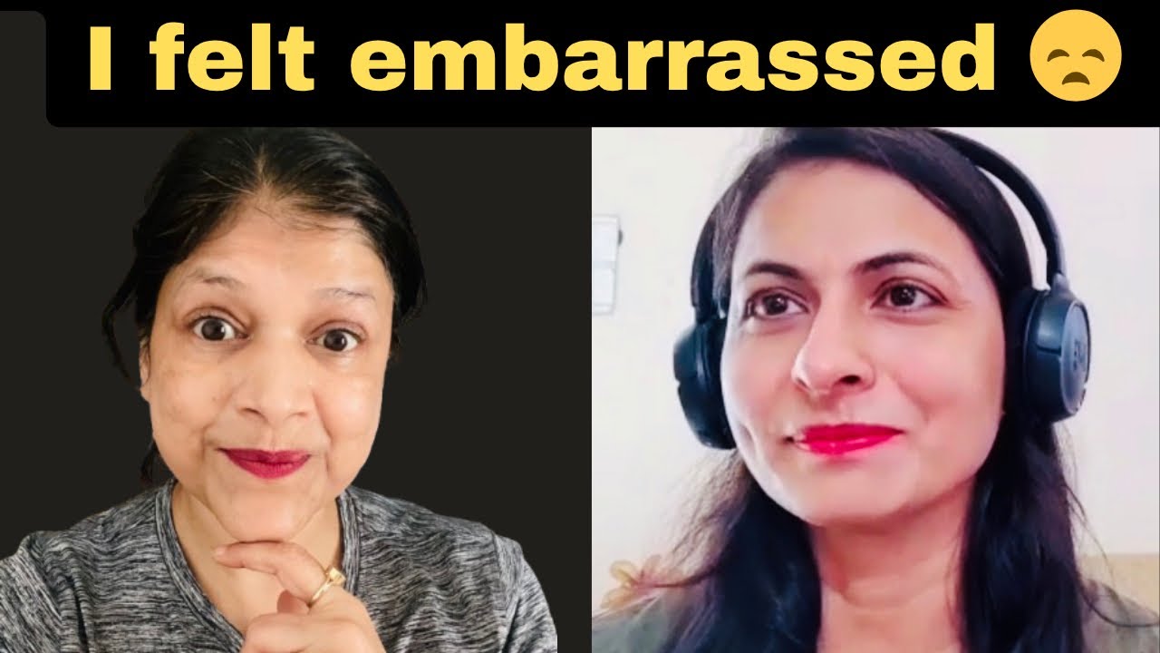 I Felt Embarrassed Because Of My English