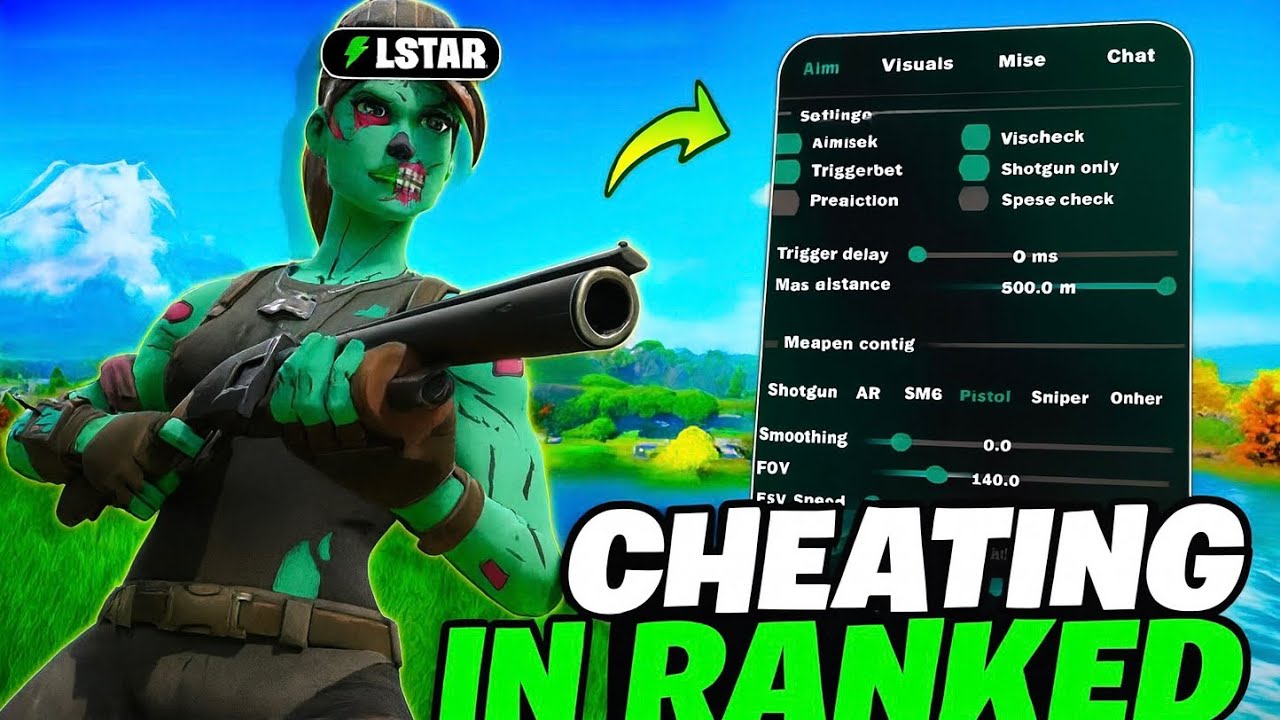 CHEATING in Solo Ranked in the NEW CHAPTER 🏆 (w LSTAR Private) 