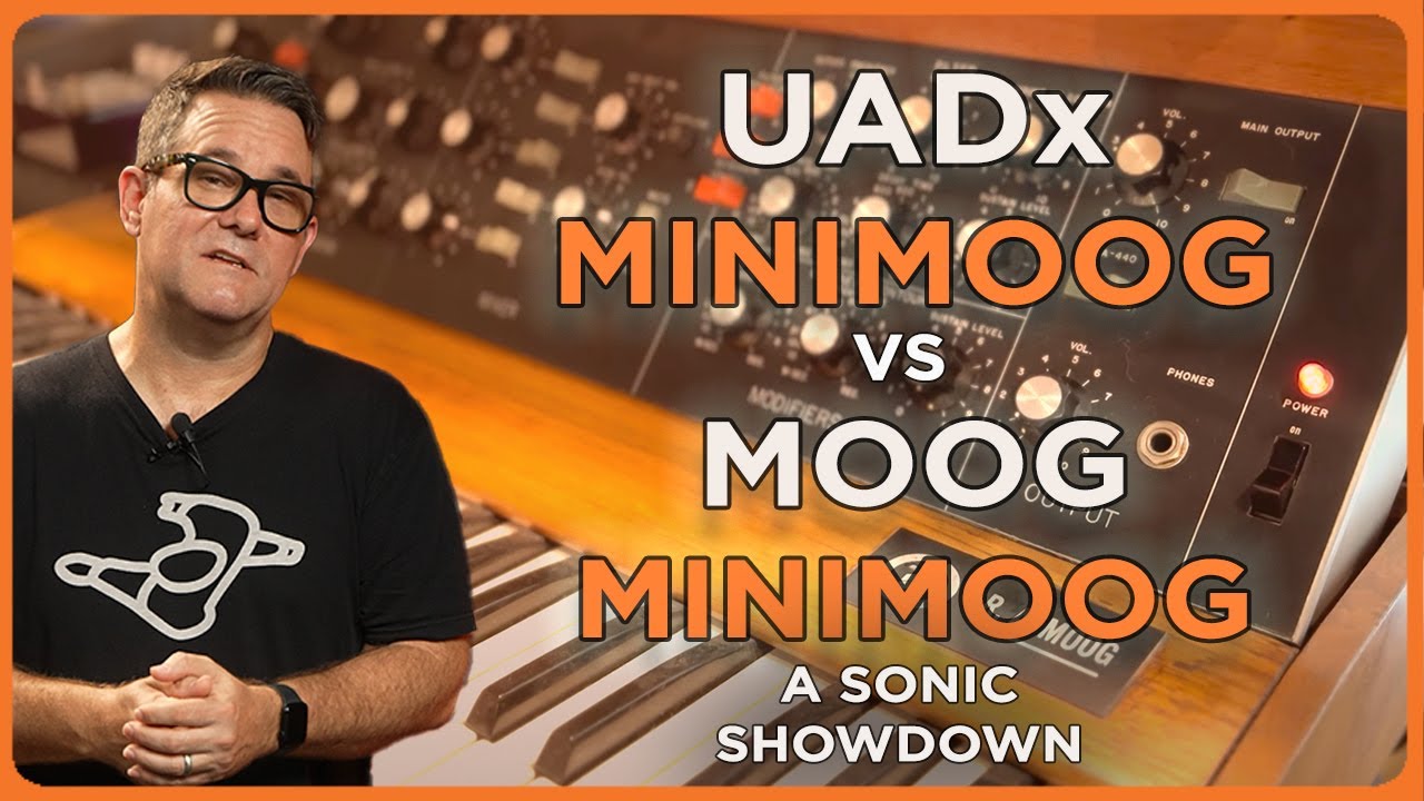UADx Minimoog против Moog Minimoog — Соник-шоу