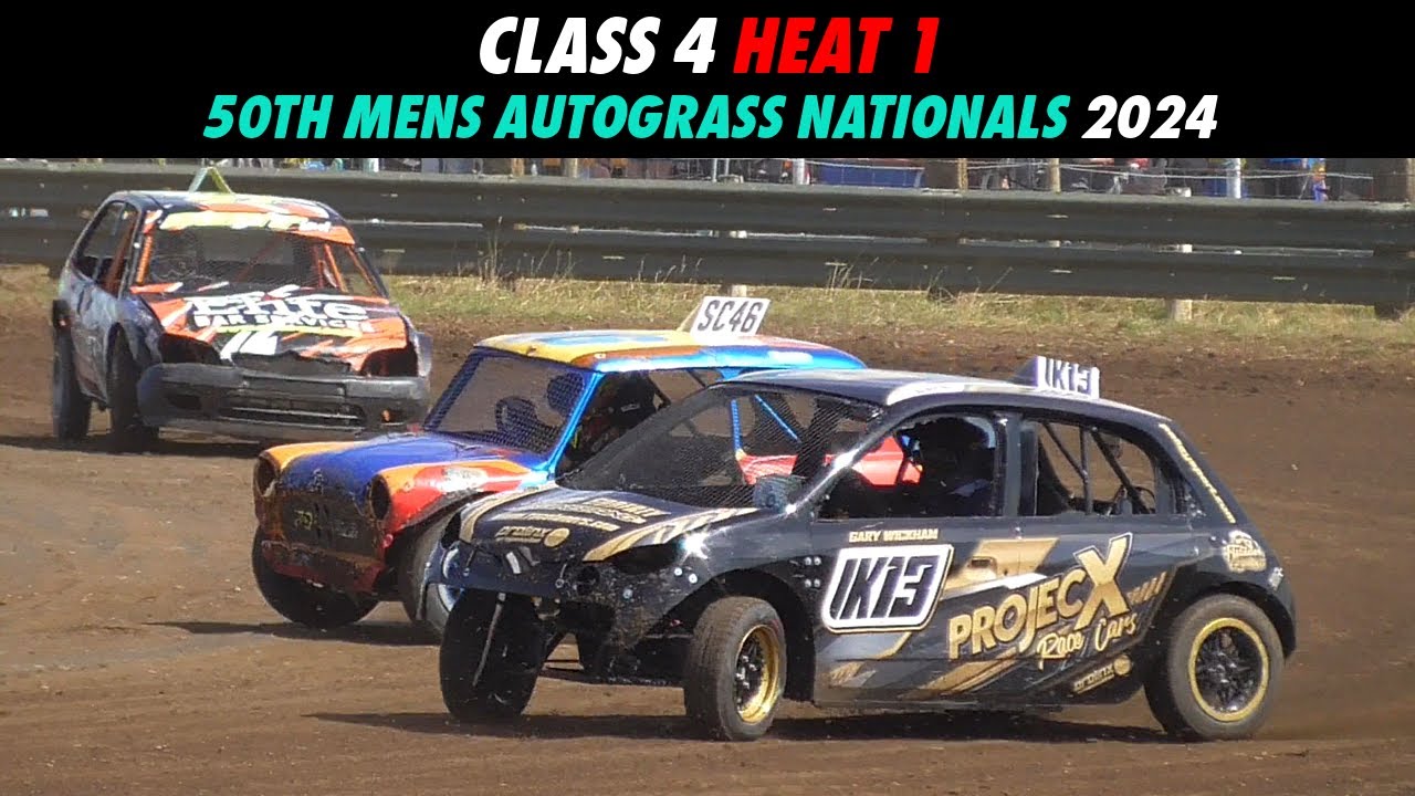2024 Mens National Autograss Championships, Class 4 Heat 1 (ALL RACES) Yorkshire Dales