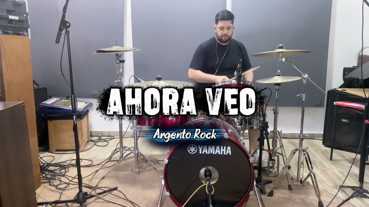 AHORA VEO | Argento Rock - DrumCover by: Luis Qui&ntilde;onez