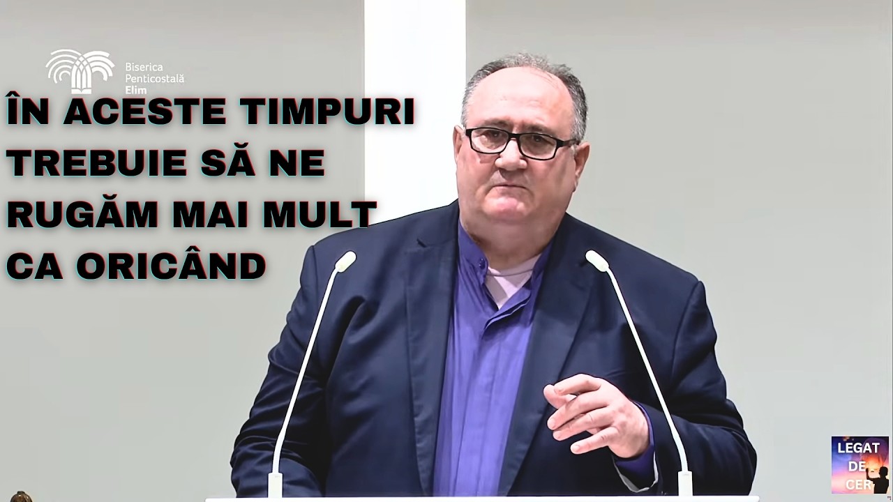 SORIN IACOBAN - TREBUIE SA NE RUGAM MAI MULT - MESAJ LA ELIM TIMISOARA 2026