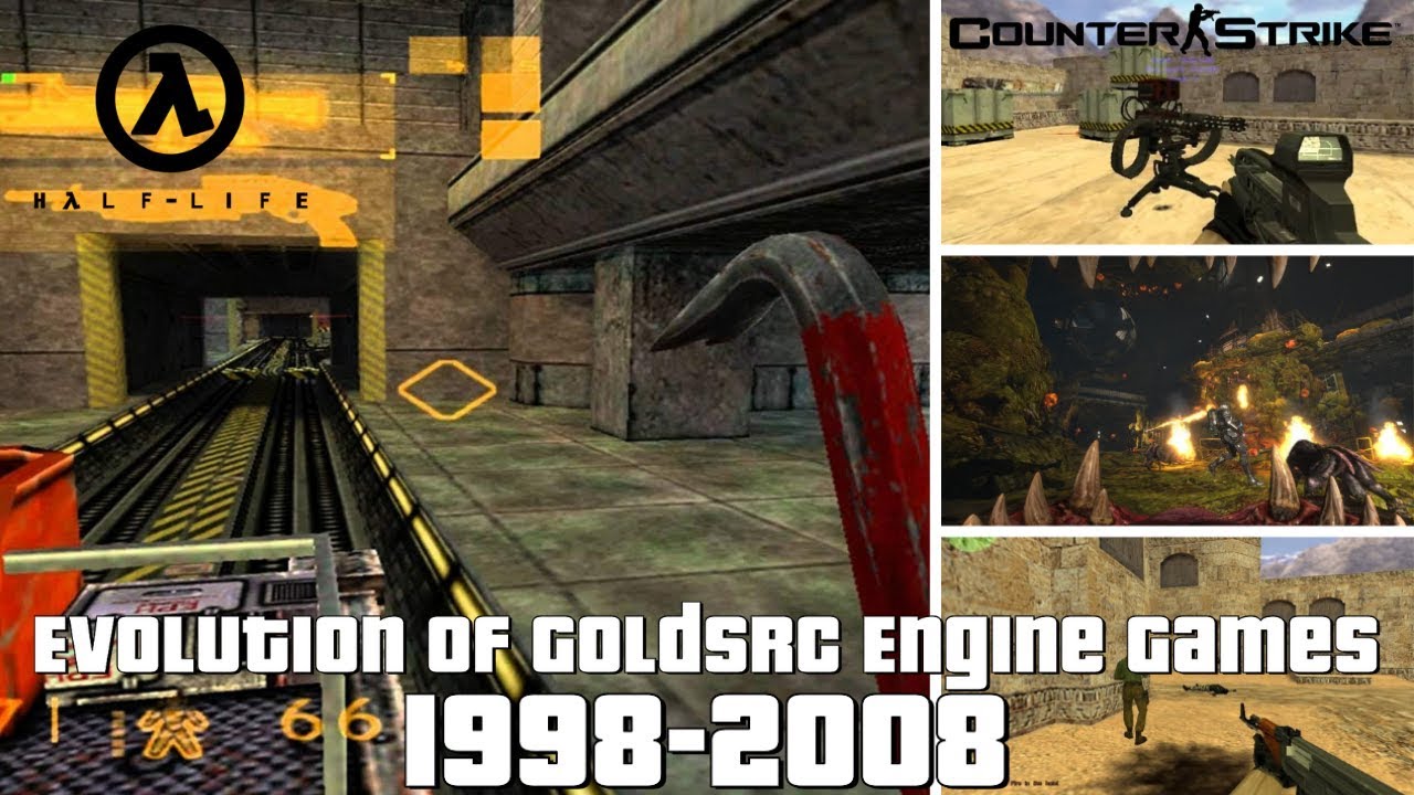 Эволюция игр на движке GoldSrc 1998-2008