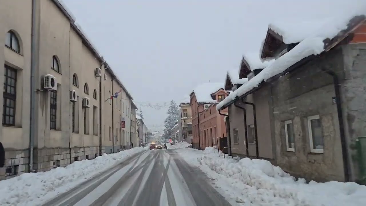 Gospić se odlično čisti od snijega
