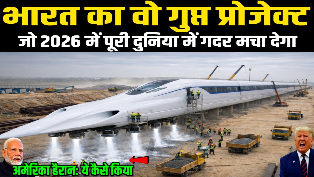 चीन-जापान में मातम! भारत का गुप्त प्रोजेक्ट, जो 2026 में दुनिया में गदर मचा देगा | Ankit Awasthi Sir