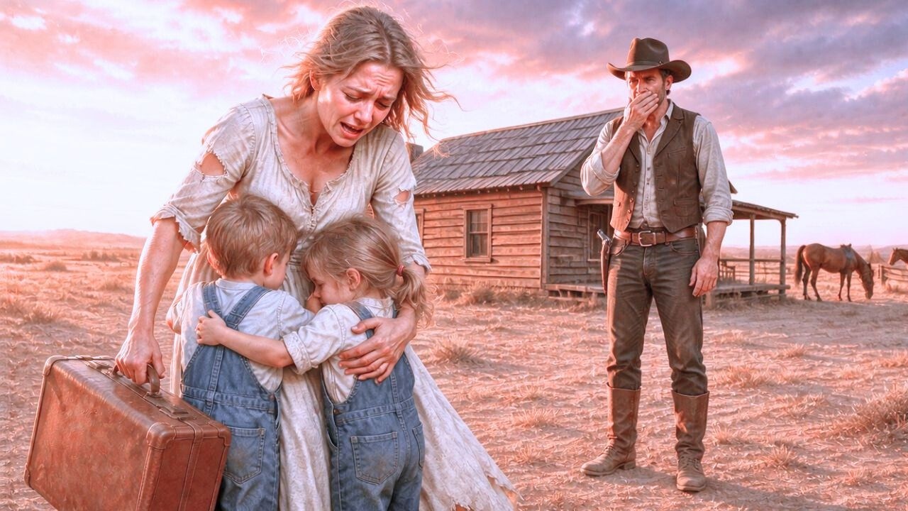 Auctioned by Debt to a Broken Rancher—His Children Whispered, “Don’t Leave Us Too”