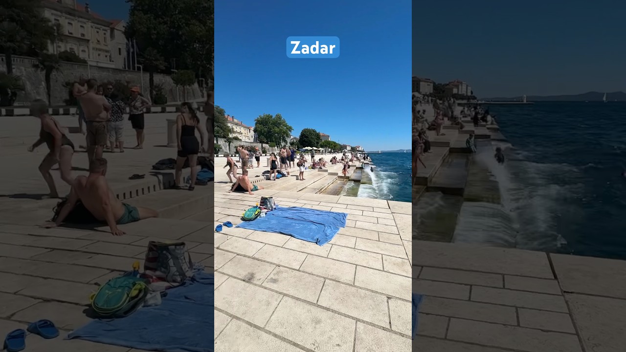 Zadar Croatia 🇭🇷 #zadar croatia#croatia#croatiashorts