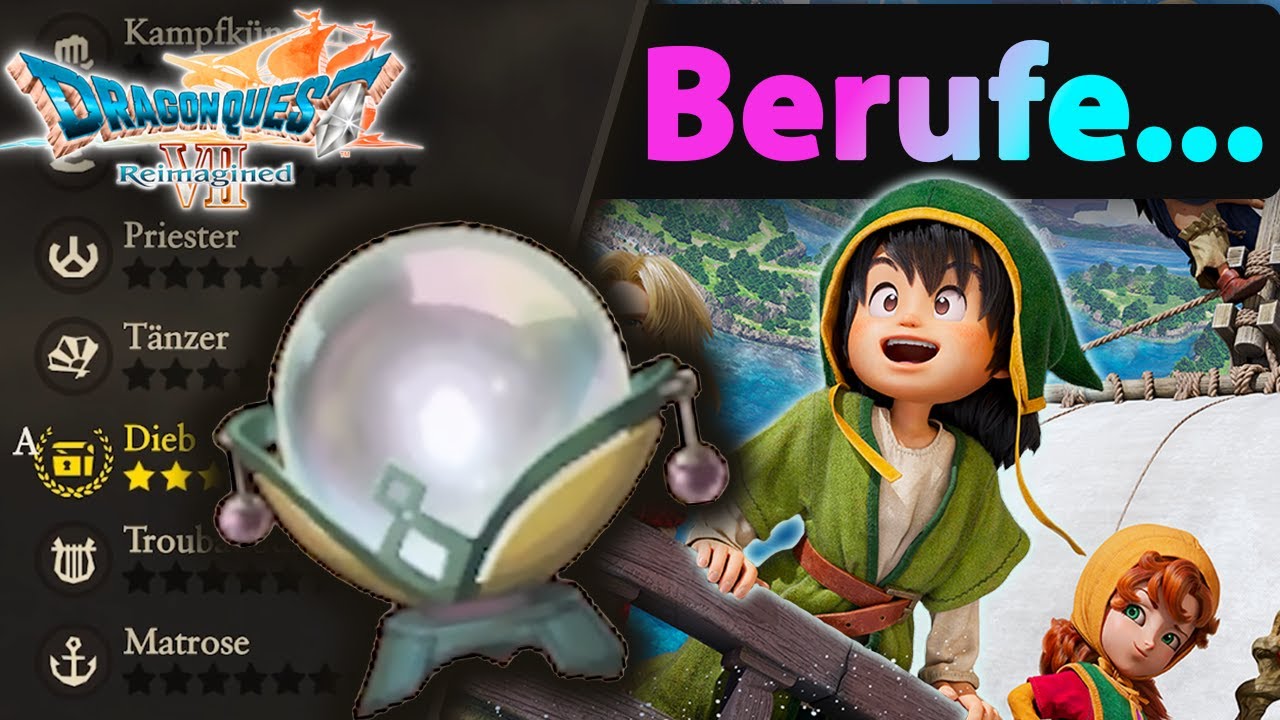 Berufe in Dragon Quest 7 Reimagined - macht Grinden ENDLICH Spaß?