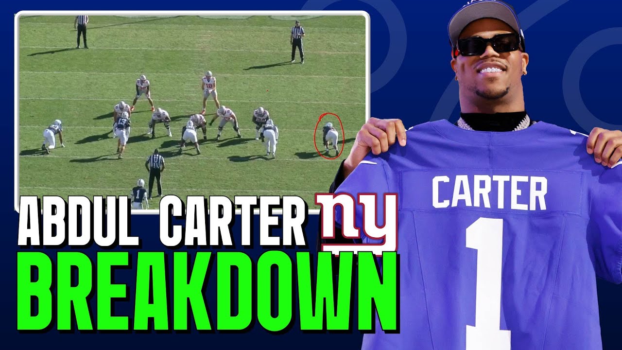 Abdul Carter will be a GIANT problem for NFL Offenses | PFF
