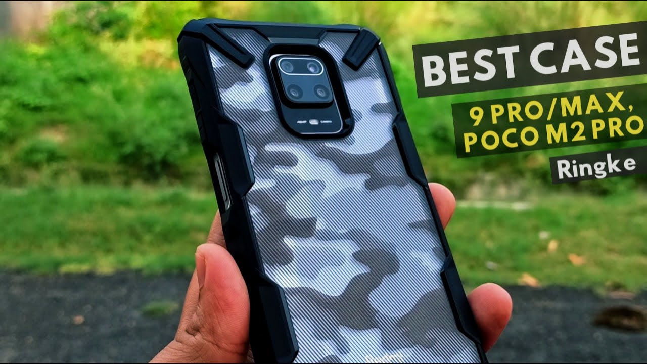 BEST COVER FOR REDMI NOTE 9 PRO/PRO MAX/POCO M2 PRO | Ringke Fusion-X Case for Redmi Note 9 Pro/Max