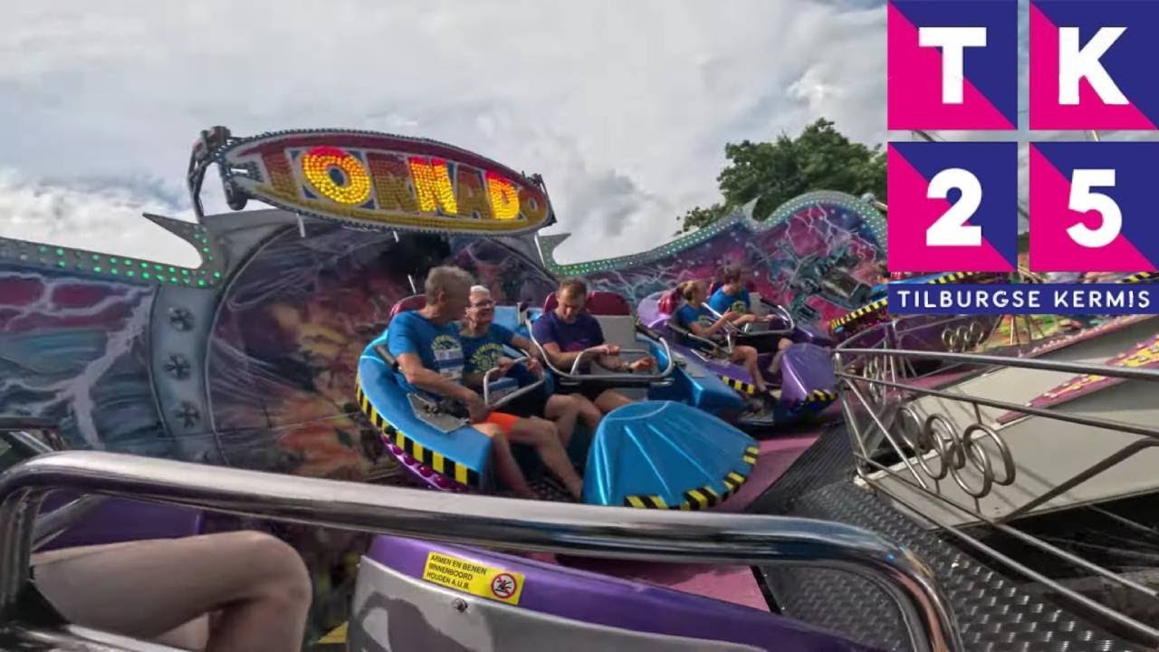 [Onride] Tornado - Cameron  - Tilburgse Kermis Run [7-20-2025][4K 120Hz]