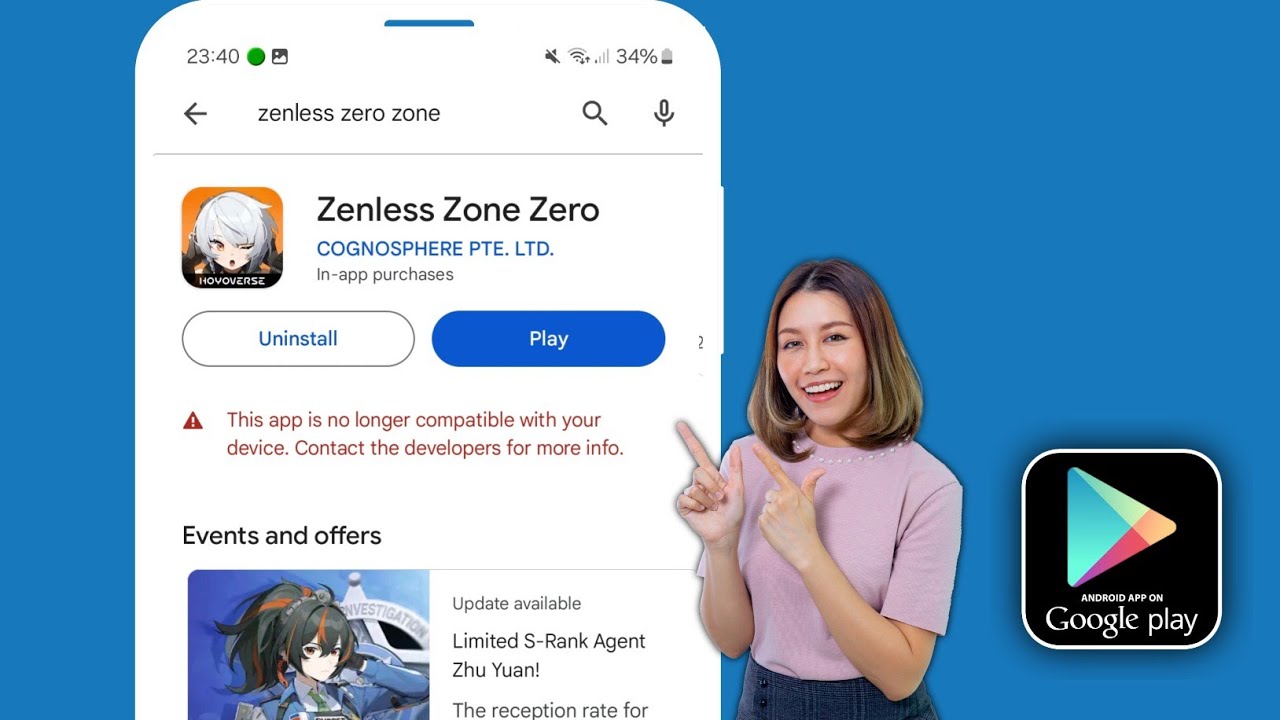 How To Fix App Not Compatible Zenless Zone Zero | ZZZ Mobile