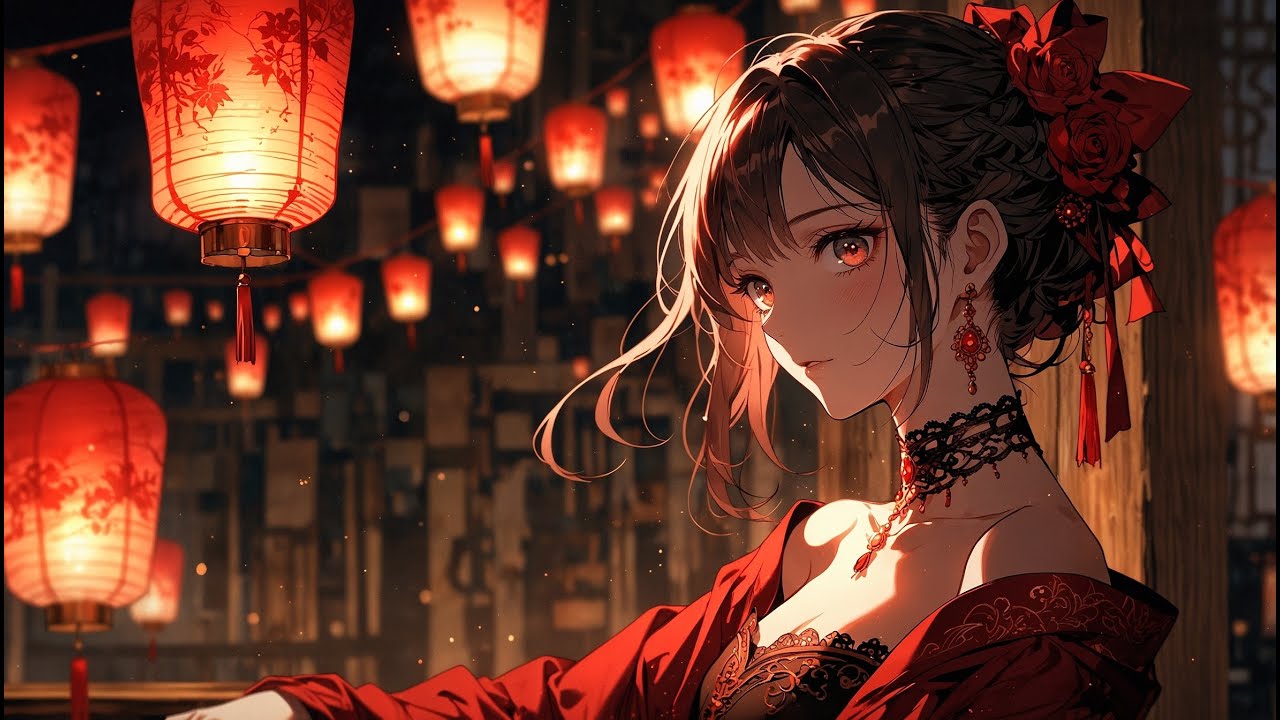 Dancing Under Lantern Light (1890s) - Tragic Orchestra & Mournful Violin | Dark Fantasy