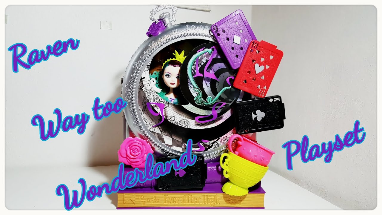 Review - Ever After High - Raven Queen - Way too Wonderland - Playset
