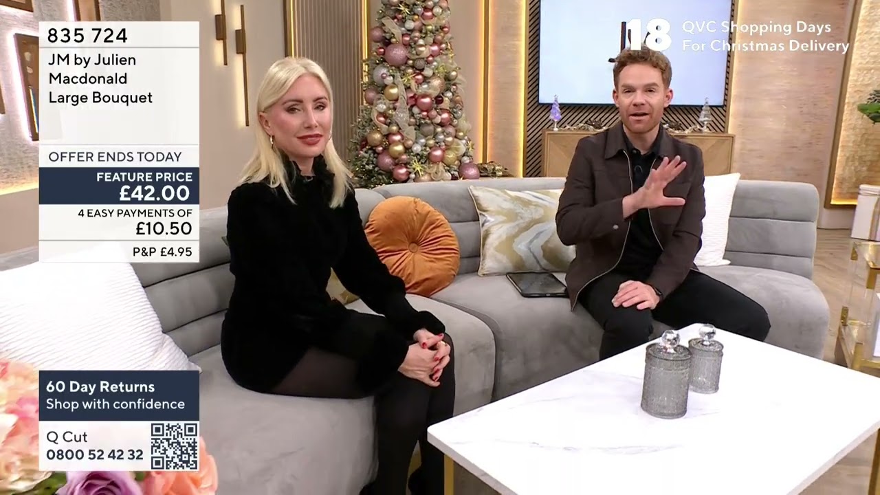 Justine Jones - Pantyhose QVC 03Dec2025