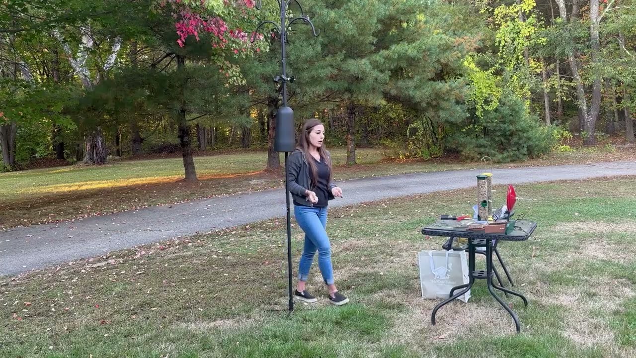 How To Set Up a Bird Feeder Pole – Wild Birds Unlimited Advanced Pole System
