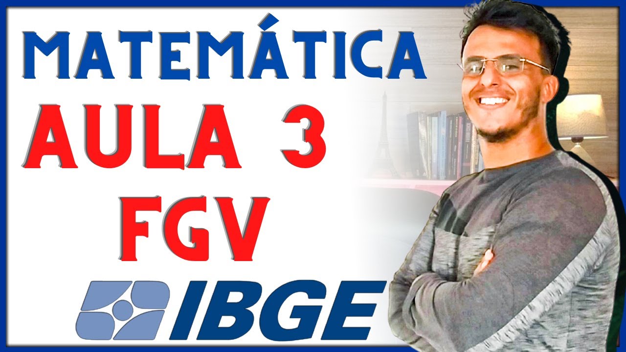 Concurso IBGE 2022 - Matemática para recenseador Números Racionais FGV | Censo demográfico 2020/2022