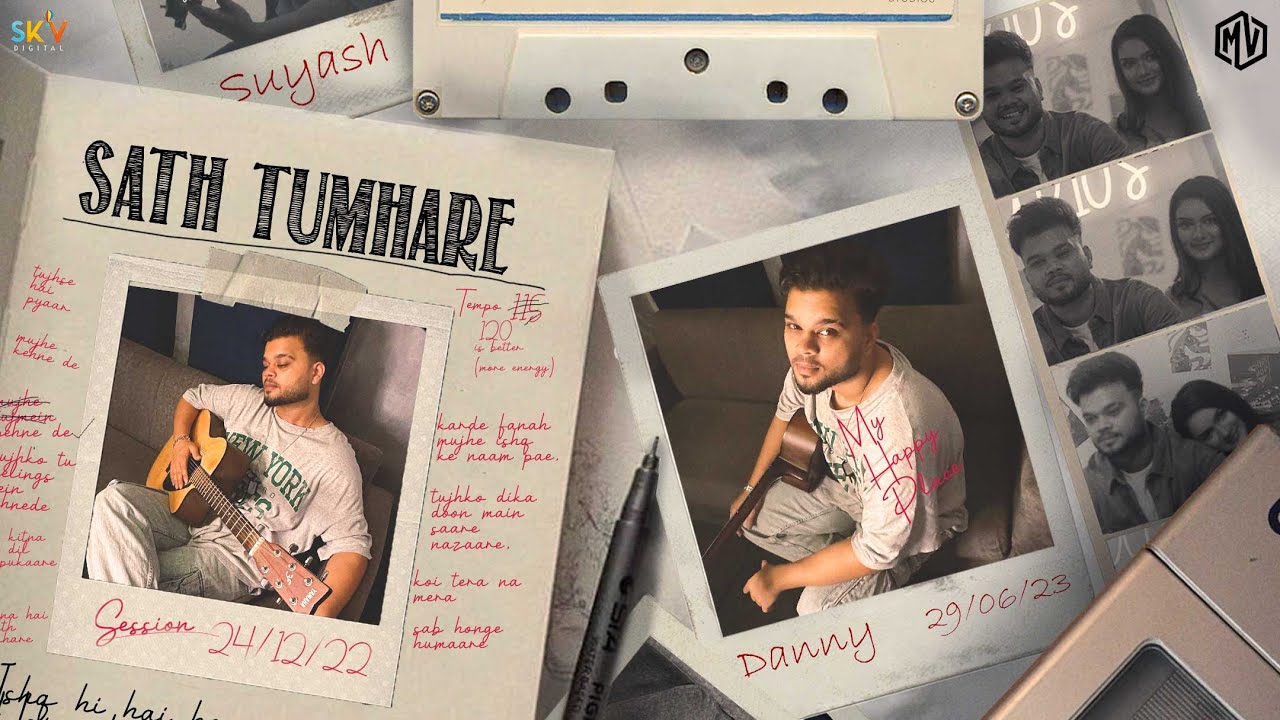 Sath Tumhare (Visualizer) Danny & Suyash | New Hindi Song 2023 | @mixnvibestudios