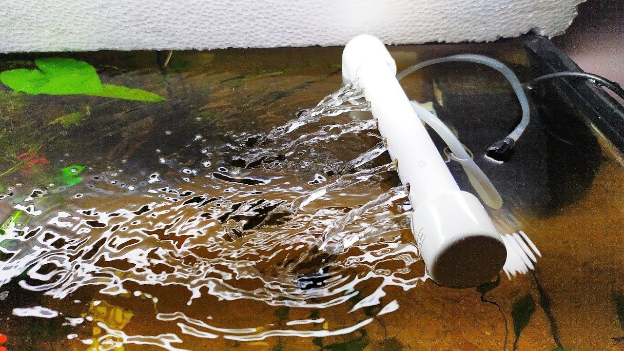 How to make Spray bar for Internal Power Filter | How to reduce water Force | @girltalksfish