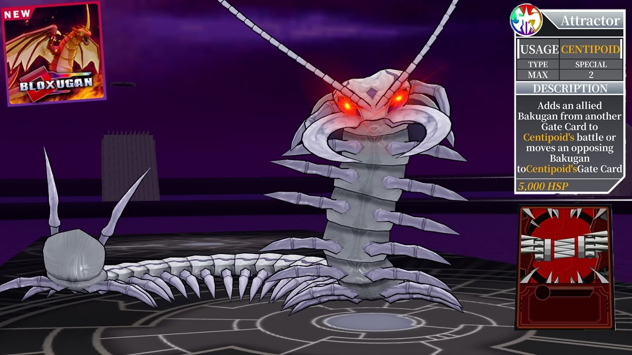 Centipoid потрясающий в Bloxugan!