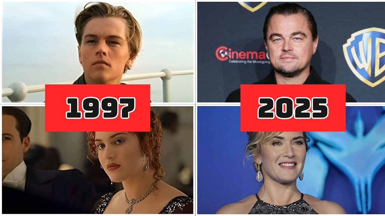 Titanic (1997) | Cast Then and Now #Titanic #ThenAndNow #LeonardoDiCaprio #KateWinslet