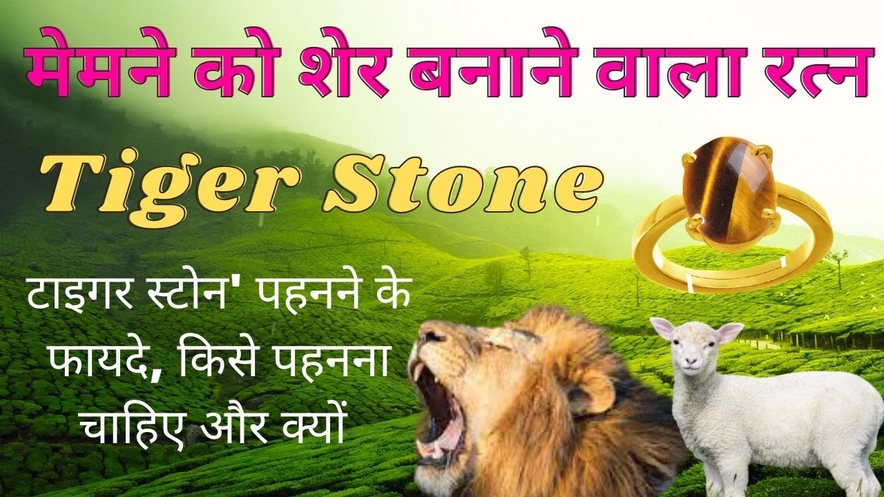 टाइगर स्टोन के फायदे, टाइगर स्टोन कैसे पहने,  how to wear tiger stone, benefit of tiger stone