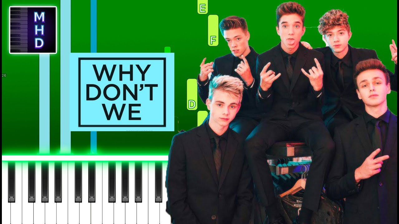 Why Don't We - Look At Me (Piano Tutorial Easy)
